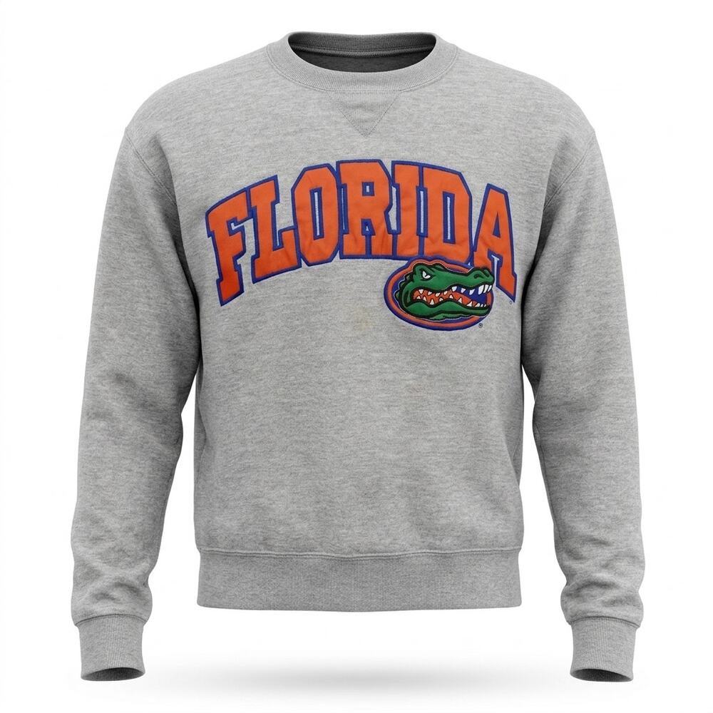 Vintage Russell Athletic Florida Gators Gray Sweatshirt Men Size M